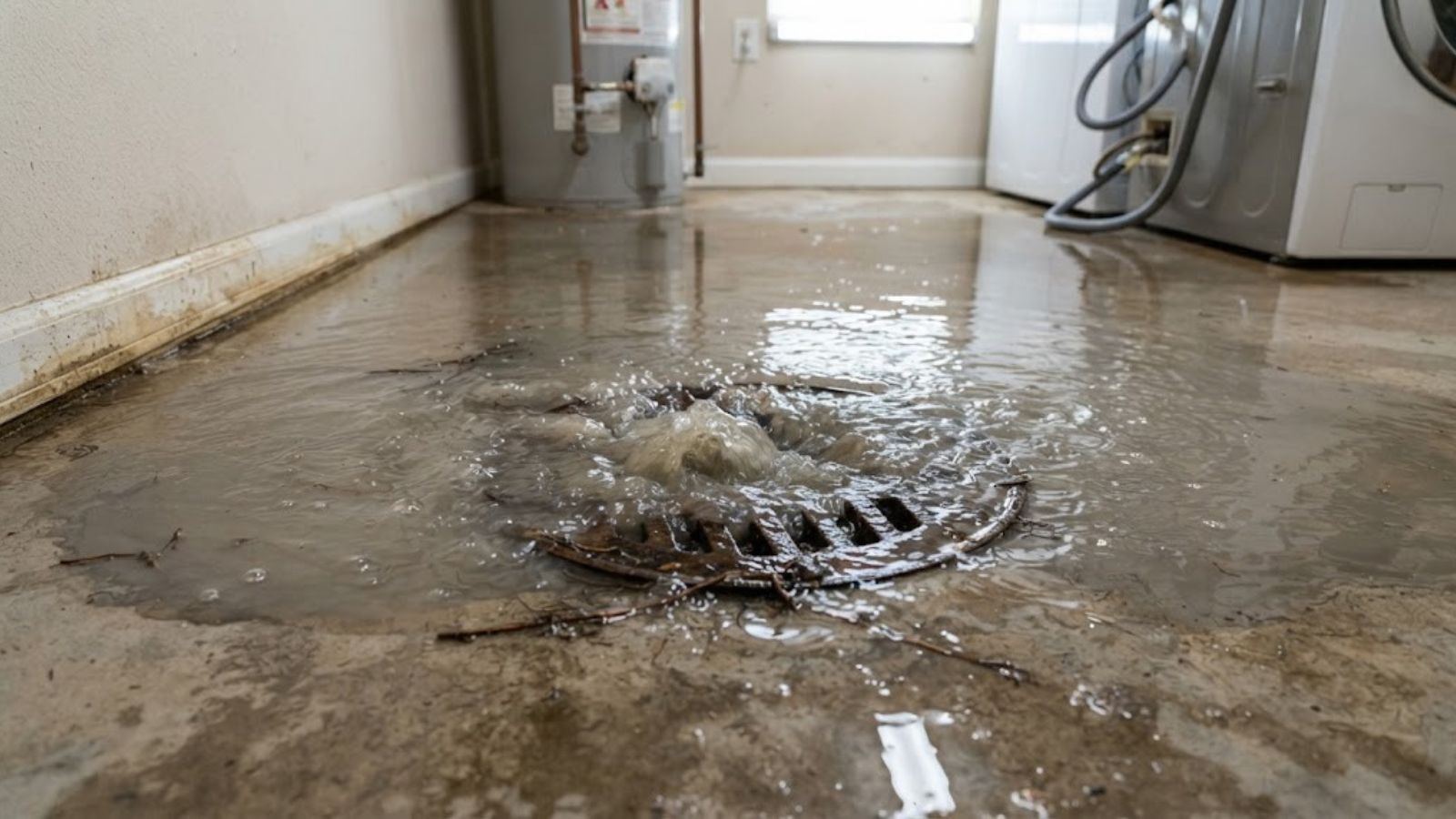 Sewage Backing Up After Heavy Rain: What to Do First, Denton, TX