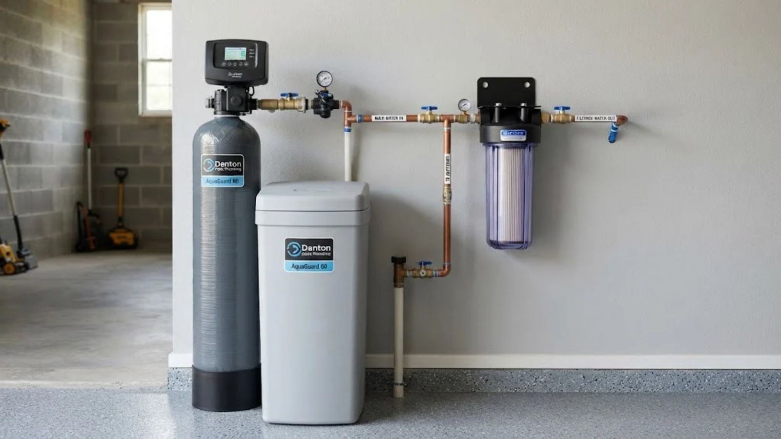 Water Softener vs Whole-House Filter for Denton Homes, Denton, TX